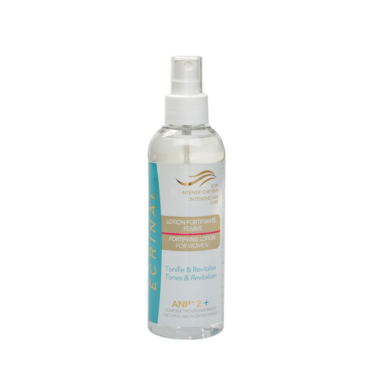 ECRINAL ANP2+ Shampoo Gegen Haarausfall Für Damen, 200 Ml - Stärkende Pflege Für Voluminöses Haar