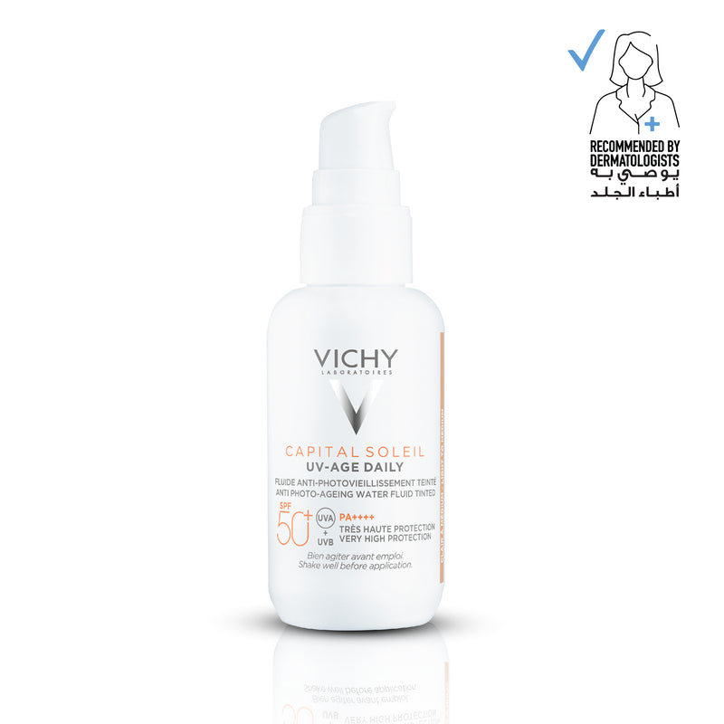 VICHY Capital Soleil UV-Age SPF 50+ Tinted Sun Fluid - 40 ML