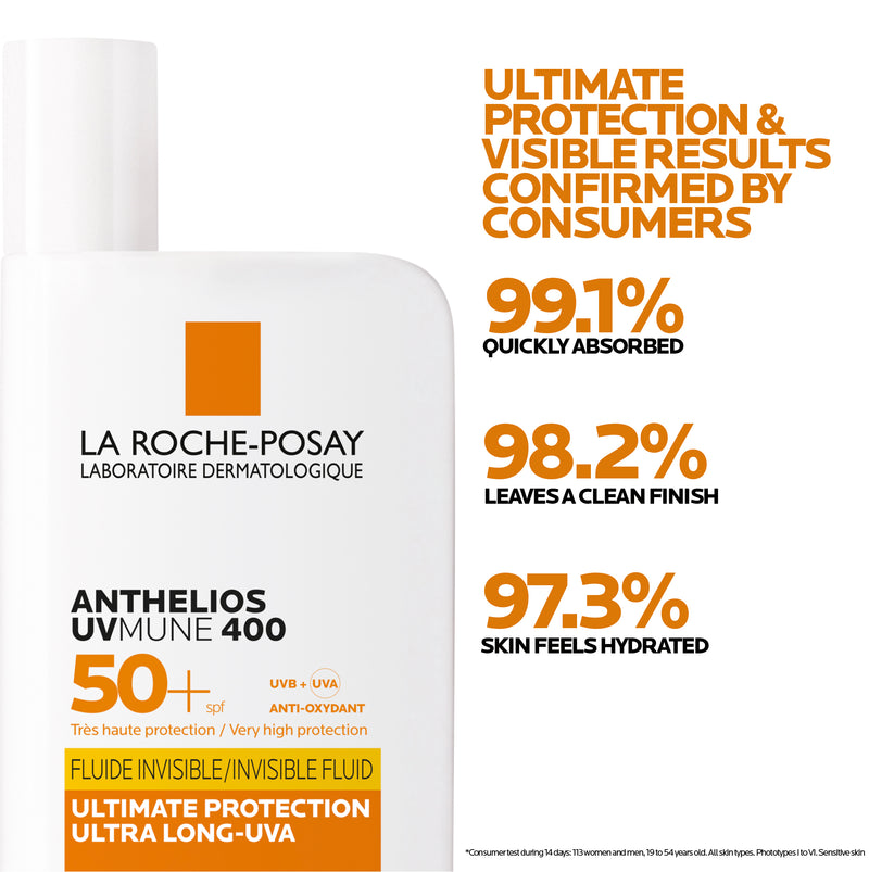 Anthelios UVmune 400 Invisible Fluid SPF50+ Fragrance Free 50ml