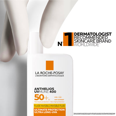 Anthelios UVmune 400 Invisible Fluid SPF50+ Fragrance Free 50ml