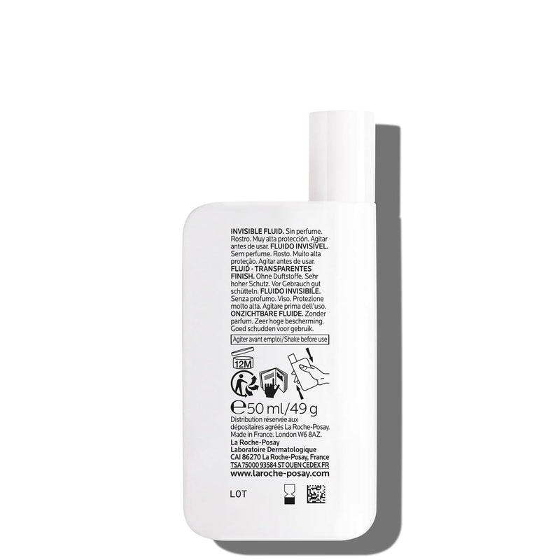 Anthelios UVmune 400 Invisible Fluid SPF50+ Fragrance Free 50ml