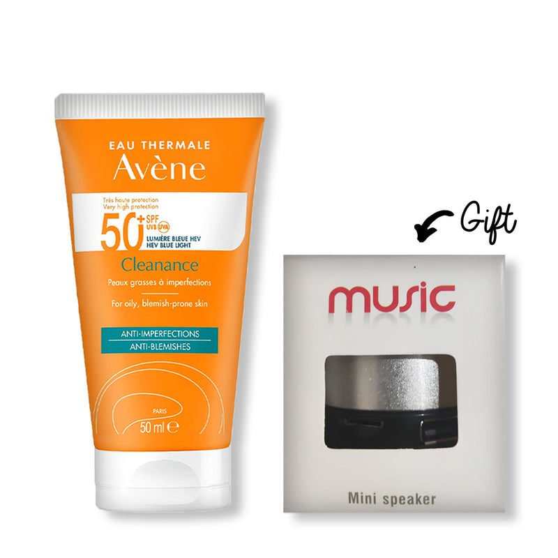 Cleanance SPF 50+ 50ml + Speakers (Gift)