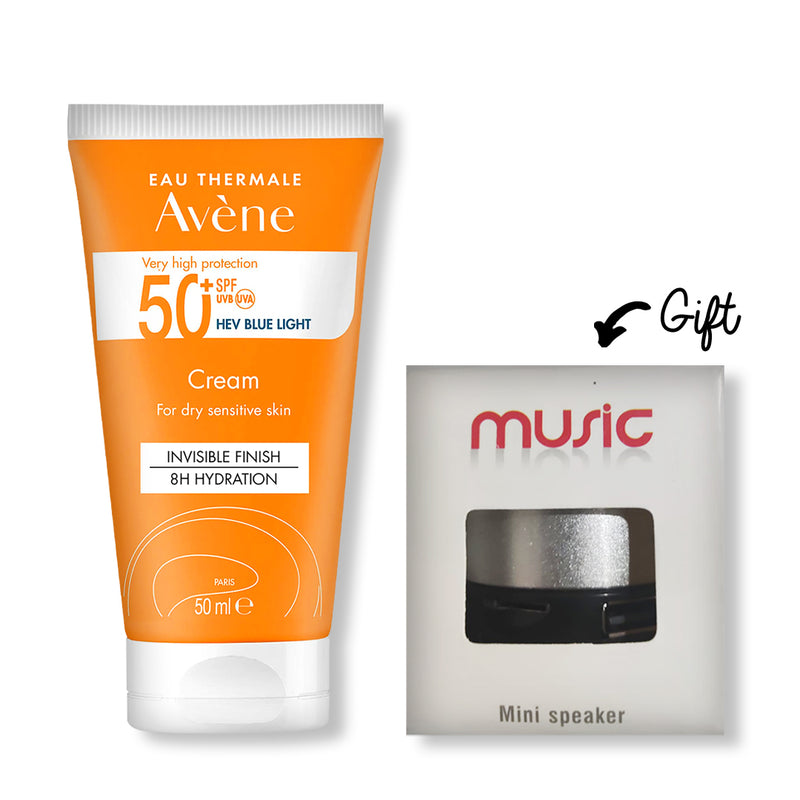 Avene SPF 50+ Cream 50ml + Gift