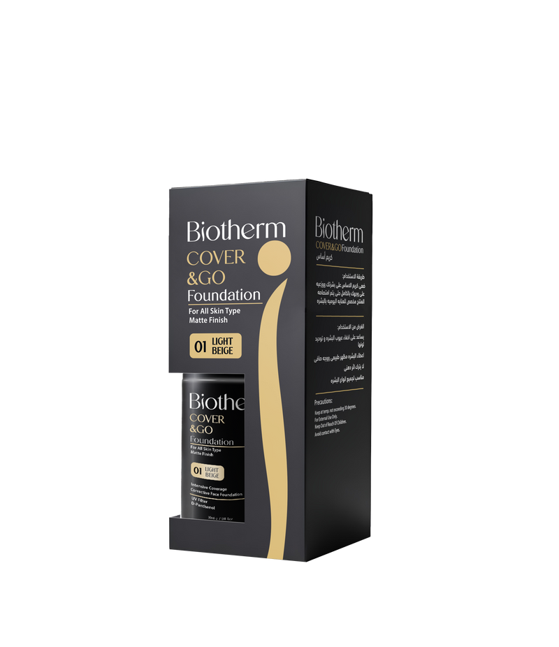 Biotherm Cover&Go Foundation 30ml 01 Light Beige