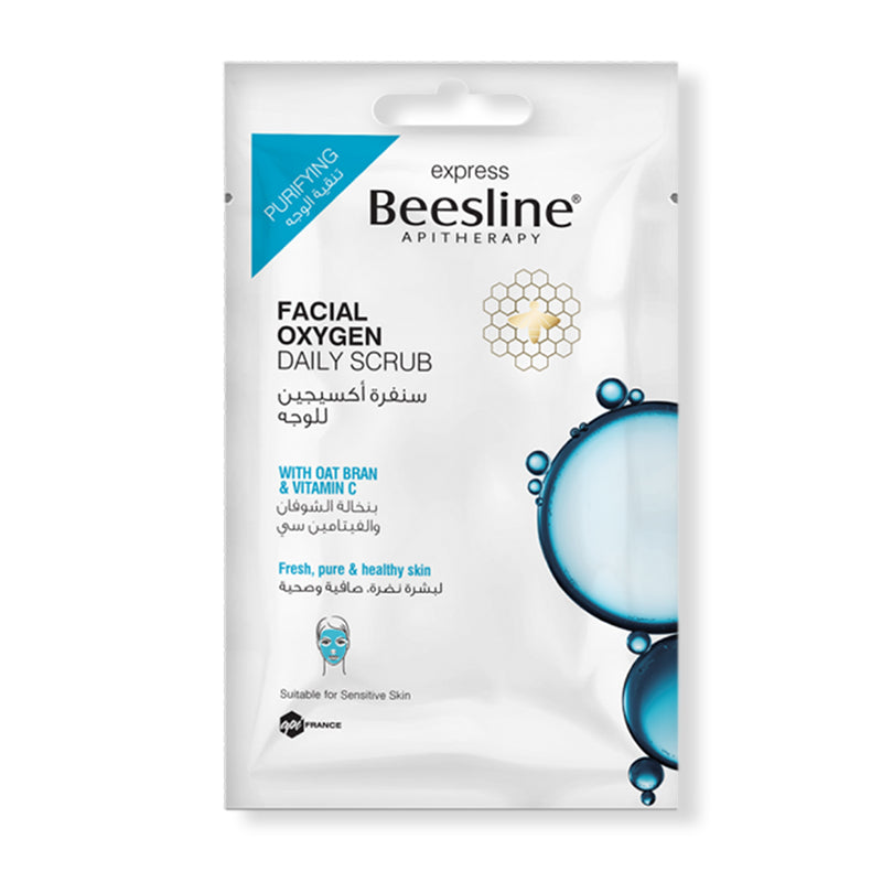 BEESLINE Energising Daily Scrub Box - 25 Gx10 Packets
