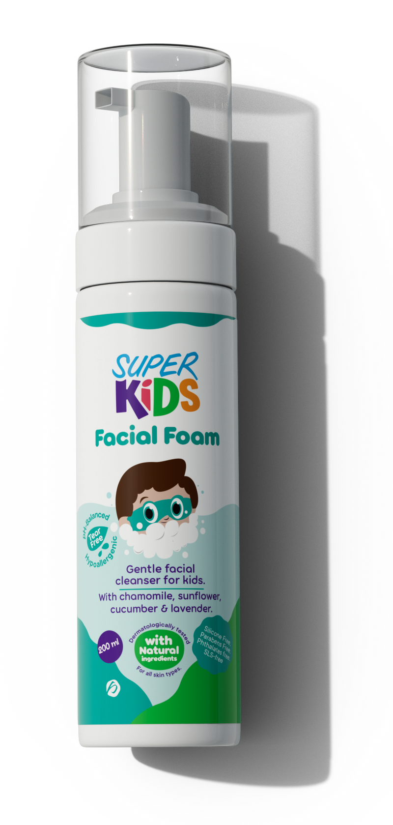 Superkids facial foam 200 ml