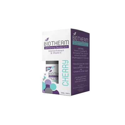 Biotherm whitening deodorant Roll on Cherry