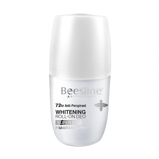 Beesline Natural Whitening Roll On Deodorant - SUPER DRY Fragrance Free