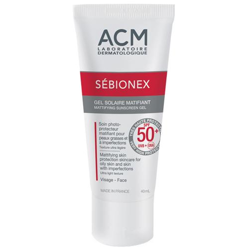 Sébionex SPF 50+ Mattifying Sunscreen Gel - 40 ML