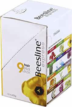 Hair 9 Oils Mask Box - 25 GMx12 Packets