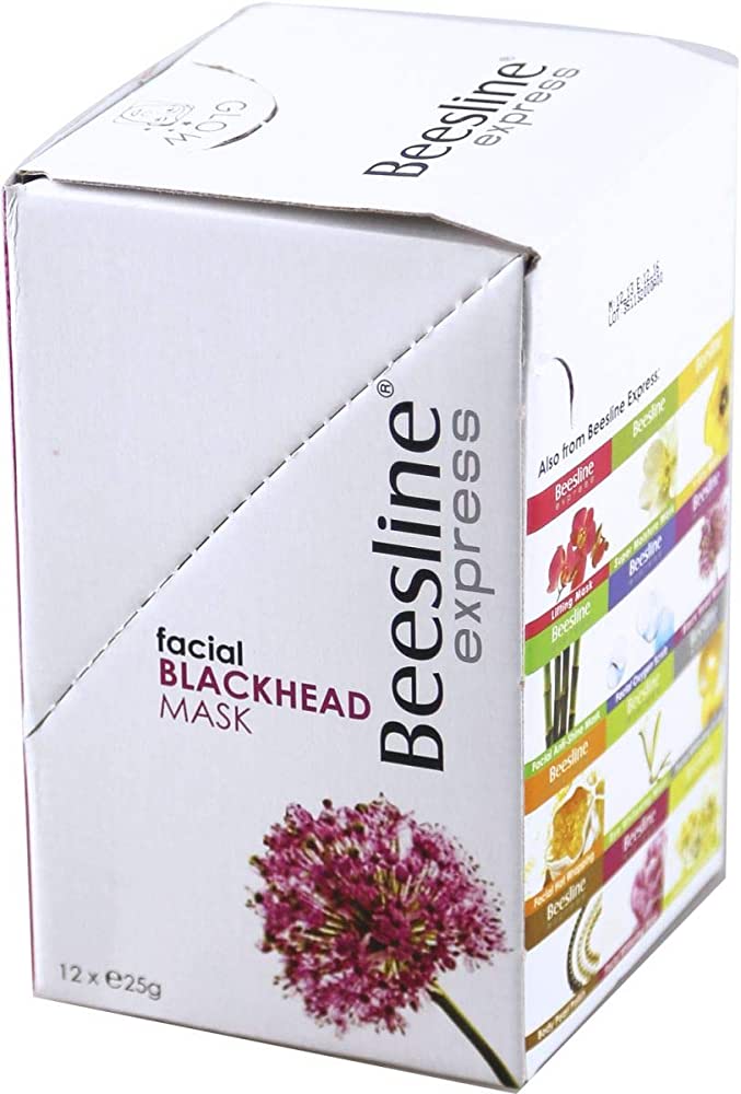 BEESLINE Facial Blackhead Mask Box - 25 Gx10 Packets