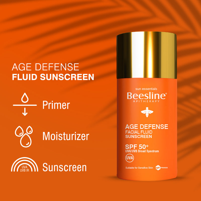 Age Defense facial fluid sunscreen spf50 40ml