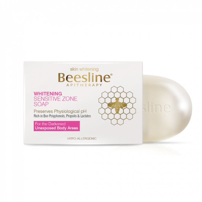 Beesline Whitening Sensitive Zone Soap صابون مفتحه للعناية الشخصية