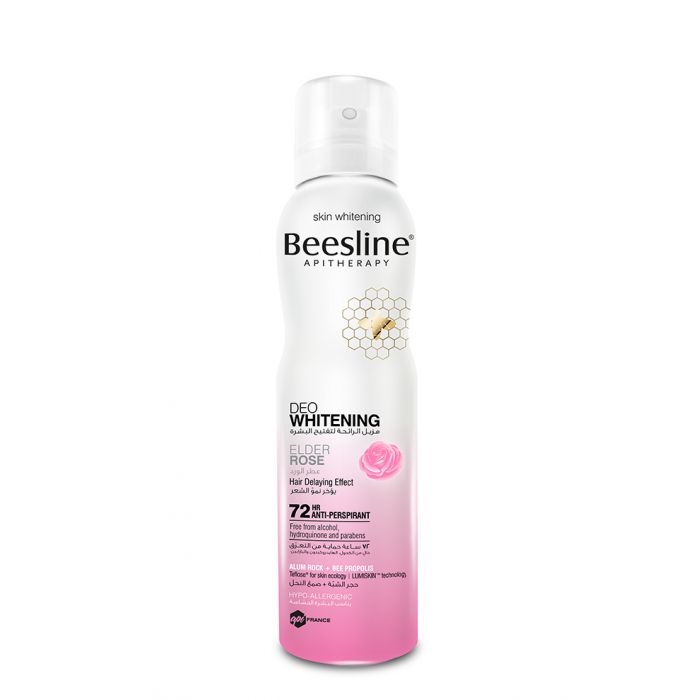 Beesline® Deo Whitening - Elder Roseسبراى مزيل رائحه روز