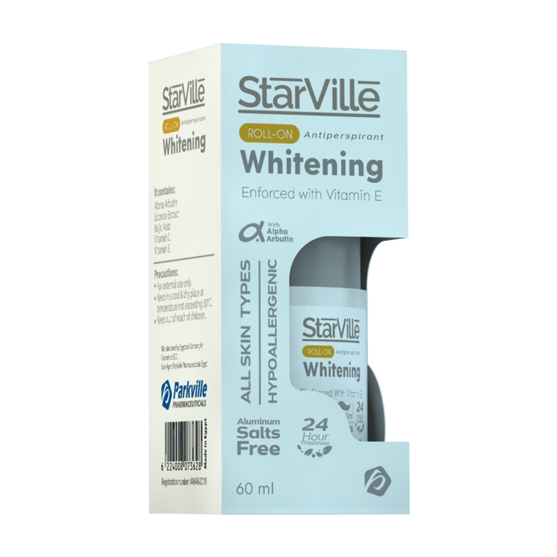 Starville Whitening Roll On Fragrance Free 60 ml
